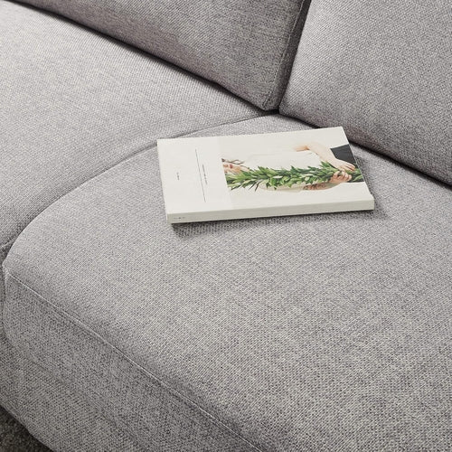 Gray Sofa Easy Assembly Modern Living Room Furniture