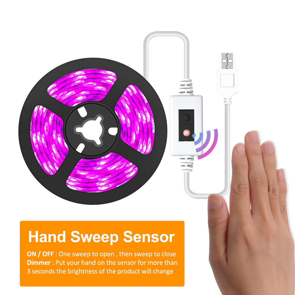 Hand Sweep Sensor Waterproof Plant Growth Light