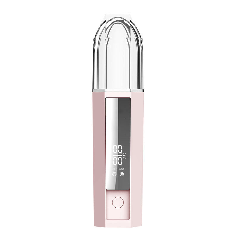 Mini Nano Facial Steamer Mist Spray Face Steamer LCD Display
