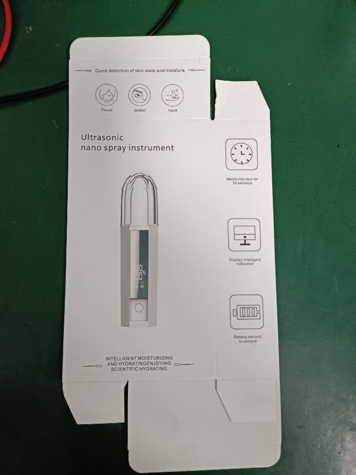 Mini Nano Facial Steamer Mist Spray Face Steamer LCD Display
