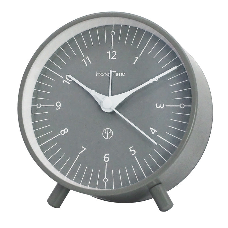 Bedside Decoration Mute Sweep Second Night Light Clock