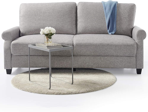 Gray Sofa Easy Assembly Modern Living Room Furniture
