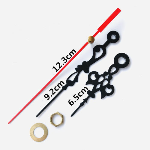 Cross-stitch Mounted Silent Sweep Watch Quartz Clock Movement