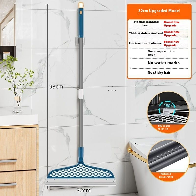 Silicone Wiper Household Floor Scraper Bathroom Floor Glass Sweep Hair